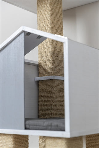 Trixie Be Nordic Kratzbaum Jonte Grau/Weiss 38X38X115 CM