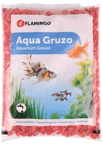 Flamingo-Kieselstein Neonrot 1 KG