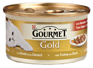 Gourmet-Gold Fein Gehackter Truthahn / Ente 24X85 GR