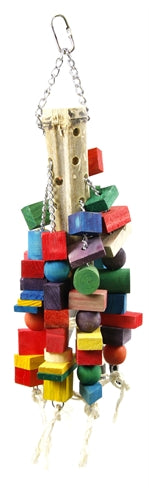 Happy Pet Glückliche Mütze Vogel Spielzeug In Übergrösse Holz 63X20X20 CM