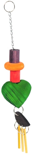 Happy Pet Fröhliche Mütze Vogel Spielzeug Grosses Glockenspiel 41X7X5 CM