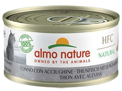 Almo Naturkatzen Thunfisch / Junge Felchen 24X70 GR