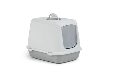 Savic Abfallkorb Oscar Grau/Weiss 50X37X39 CM