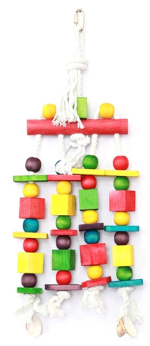 Happy Pet Glückliches Haustier Spielzeug Block N Perlen Papagei 45X16 CM