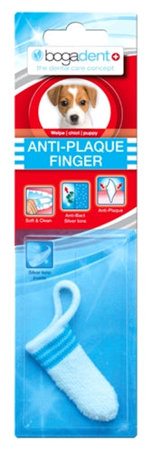 Bogadent Plaque Finger Zahnbürste Welpe