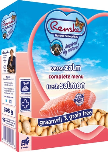 Renske Frischfleisch Lachs Getreidefrei 10X395 GR