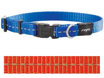 Rogz For Dogs Rogz Für Hunde Nitelife Halsband Orange 11 MMX20-32 CM