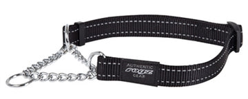 Rogz For Dogs Rogz Für Hunde Fanbelt Choker Schwarz 20 MMX34-56 CM