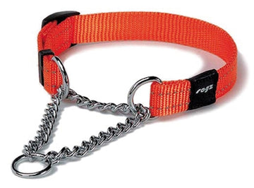 Rogz For Dogs Rogz Für Hunde Schlangenhalsband Orange 16 MMX32-44 CM