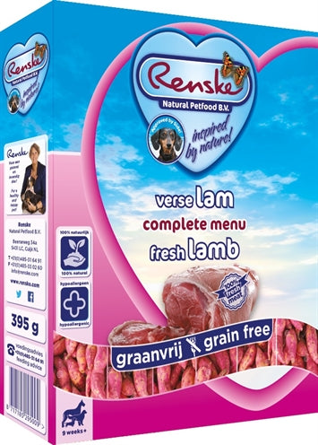 Renske Frischfleisch Lamm Getreidefrei 10X395 GR