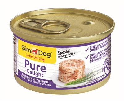 Gimdog Little Darling Pure Delight Huhn / Thunfisch 12X85 GR