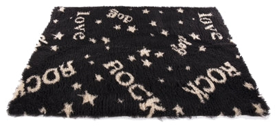 Martin Fettbett Rock Schwarz / Beige