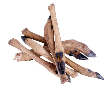 Petsnack Hirschkeule Mit Haar 7 ST