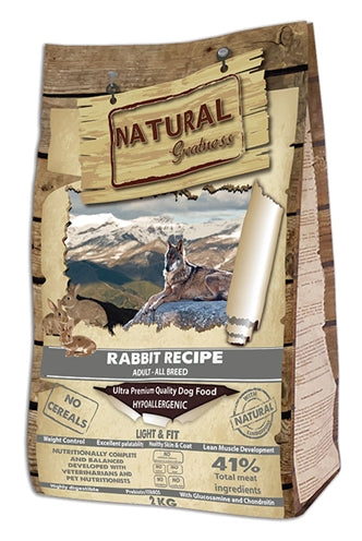 Natural Greatness Natürliche Grösse Kaninchen Light &amp; Fit Rezept