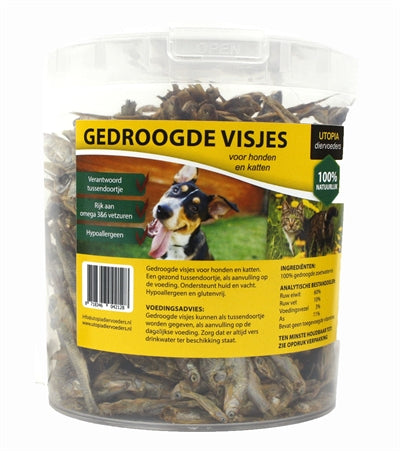 Utopia Trockenfisch Für Hund Und Katze 1.2 LTR