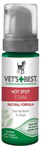 Vets Best Fettig Bester Hot-Spot-Sprühschaum 150 ML