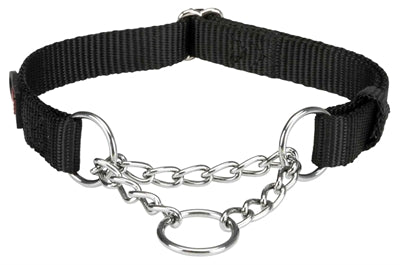 Trixie Halsband Hund Premium Choker Schwarz