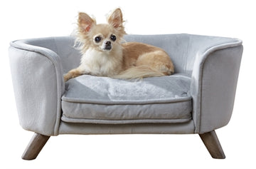 Enchanted Pet Verzauberter Hundekorb / Sofa Romy Grau 67,5X40,5X30,5 CM