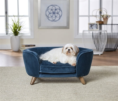 Enchanted Pet Verzauberter Hundekorb / Sofa Romy Peacock Blue 67,5X40,5X30,5 CM