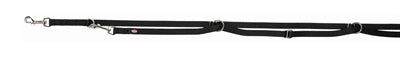 Trixie Hundeleine Premium Verstellbar Schwarz
