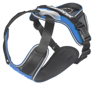 Julius K9 Idc Hundegeschirr Lungwalk Blau / Grau XXL 70-96 CM 25-36 KG