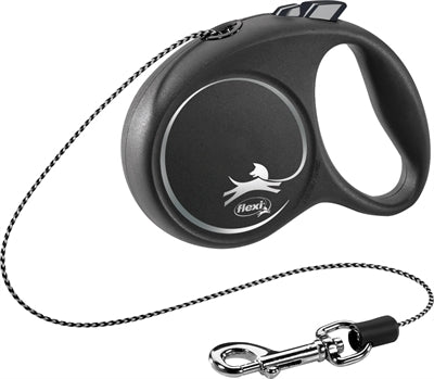 Flexi Rollijn Schwarz Design Kordel