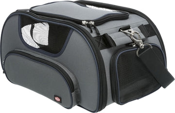 Trixie Dog Bag Flugzeugtasche Flugzeugtasche Flügel Grau / Blau 46X28X23 CM