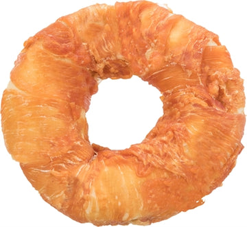 Trixie Denta Spassgefüllter Hühner-Kauknochenring 11 CM 65 GR