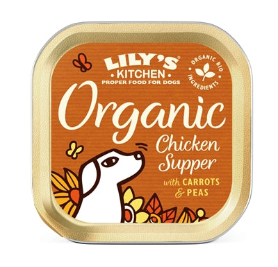 Lily's Kitchen Lily's Küchenhund Bio-Hühnerabendessen 11X150 GR
