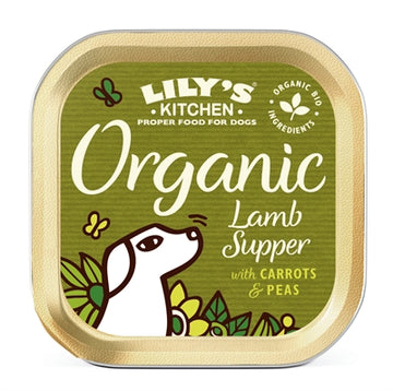 Lily's Kitchen Lily's Küchenhund Bio-Lammfleisch-Abendessen 11X150 GR