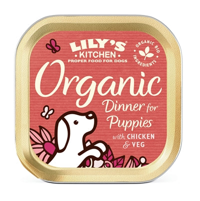 Lily's Kitchen Lily's Küchenhund Welpe Bio-Dinner 11X150 GR