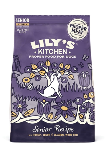 Lily's Kitchen Dog Senior Türkei/Forelle