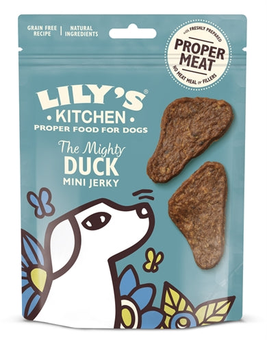 Lily's Kitchen Lilys Küchenhund Die Mächtige Ente Mini Jerky 70 GR