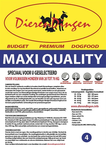 Markenlos Budget Premium Hundefutter Erwachsene Maxi Qualität 14 KG