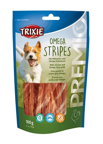 Trixie Premio Omega Stripes Huhn 100 GR