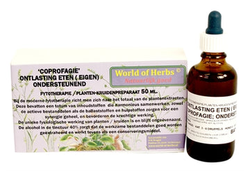 Dierendrogist Welt Der Kräuter Phytotherapie Koprophagie Stuhlgang Nahrung 50 ML