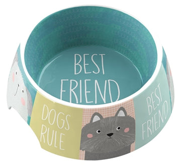 Tarhong Futternapf Best Friends Forever Melamine Multi 18X18X7 CM 590 ML