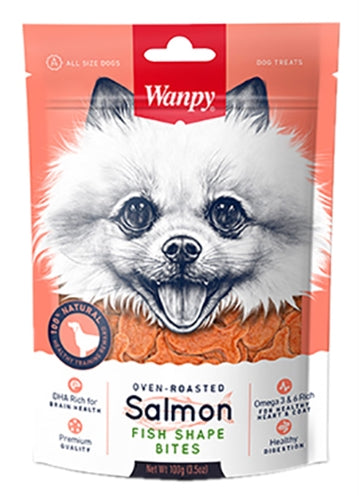 Wanpy Ofengebratener Lachs In Fischform 100 GR