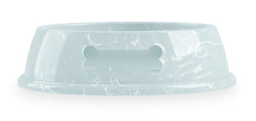 Tarhong Futterschale Hund Schnurrhaare Marmor Minze Melamin 23X6 CM 830 ML