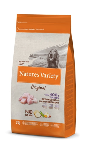 Natures Variety Original Erwachsene Medium / Maxi Pute Ohne Korn