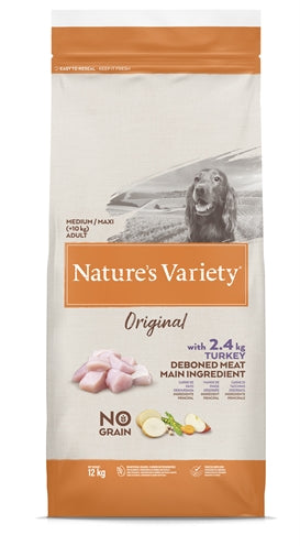 Natures Variety Original Erwachsene Medium / Maxi Pute Ohne Korn