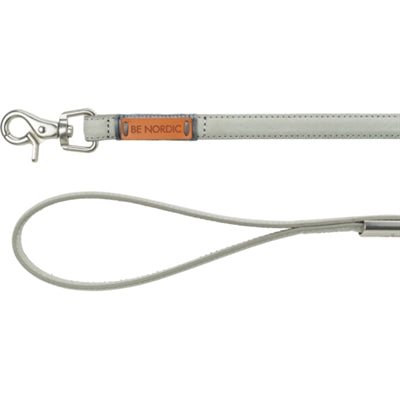 Trixie Hundeleine Sein Nordisches Leder Grau 120X1,5 CM