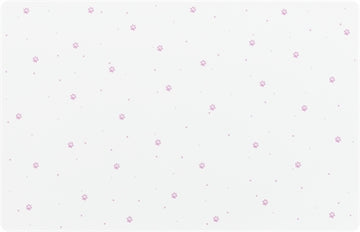 Trixie Tischset Tatzenmuster Weiss 44X28 CM