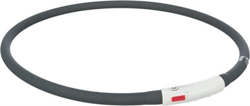 Trixie Halsband Usb Silikon Leuchtend Wiederaufladbar Schwarz 70X1 CM
