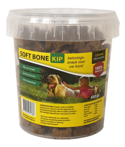Utopia Animal Total Soft Bones Huhn 450 GR