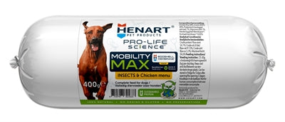 Henart Pro Life Science Insekten &amp; Huhn Menü Dauerwurst 400 GR