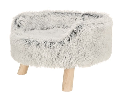 Trixie Hund Korb Sofa Harvey Runde Weiss-Schwarz 46X46X28 CM