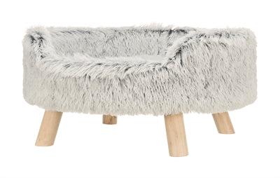 Trixie Korb Harvey Oval Weiss-Schwarz 60X54X28 CM