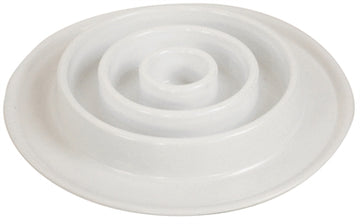 Tarhong Anti-Kratz-Futternapf Slow Chow Weiss