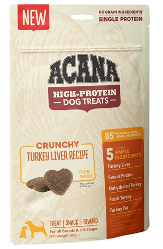 Acana Proteinreiches Hundeleckerli Truthahn 100 GR